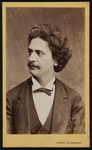 43 -87 Portret van David Popper (1843-1913). Tsjechisch cellist en componist., 1865-01-01