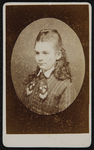 43 -9 Portret van Engelina Elisabeth (Lina) van Groningen (geb. 18-02-1853 - ovl 23-12-1925)., 1868-01-01