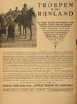 70079 Dit kleine biljet is een boodschap van de vredesbeweging tegen de opmars van de Duitsers in het Rijnland. De ...