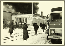 830 TDV bedrijfTedeco. Grote brand in februari 1968 die het bedrijf Tedeco grotendeels in as heeft gelegd., 01-02-1968