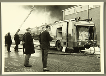 843 TDV bedrijfTedeco. Grote brand in februari 1968 die het bedrijf Tedeco grotendeels in as heeft gelegd., 01-02-1968