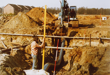 22317 Bestemmingsplan Lettele 1977.Aanbrengen zinker onder de Zandwetering., 1980-03-05