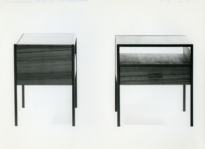 297 Auping meubelen: Carelle nachtkastje model 5518, 01-01-1968 - 31-12-1969
