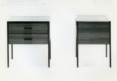 298 Auping meubelen: Carelle nachtkastje model 5519, 01-01-1968 - 31-12-1969