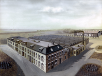 8 Art-impression van nieuwe fabriek 1912, 01-01-1912 - 31-12-1912