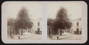 36 Geert Grotestraat met links Pikeursbaan, 1880-01-01