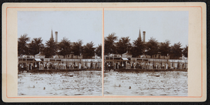 41 Bergsingel, oude zwembad. Stereokaart met rode rand, 1880-01-01