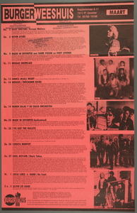 146 Concertagenda maart 1988., 1988-03-01