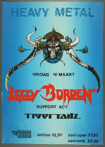 286 Aankondiging concert van Lizy Bordenheavy metalsupport act Tiger TailsEntrée: F.12,50Aantal bezoekers: 149, 1990-03-16