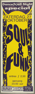 329 Dance (h)all Night special: Soul & Funk.Entrée: F.2,50.Aantal bezoekers: 276, 1990-10-27