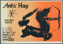 355 Aankondiging optreden van de Amerikaanse band Antic Hay; muziekstijl: psychedelic, grunge, post punk.In het ...