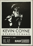 366 Aankondiging optreden van de Engele musicus Kevin Coyne met band; muziekstijl: new wave.Entree: F.10,-., 1991-04-11