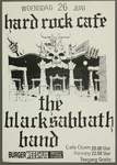 393 Hardrock café met een optreden van The Black Sabbath Band.Entree: gratis., 1991-06-26