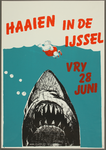 395 Haaien in de IJssel (i.h.k.v. Kogge '91)., 1991-06-28