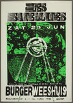 397 Aankondiging optreden van de Franse band Les Satelittes.Muziekstijl: alternatieve rock.Entree: F.10,-., 1991-06-29