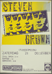 422 Aankondiging optreden van de Amerikaanse jazz gitarist Steve Brown.Entree: F.10,-., 1991-12-21