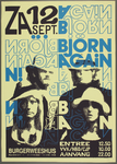 484 Aankondiging optreden van Bjorn Again.Australische groep die het werk van ABBA parodeert.Entree: F.12,50 ...
