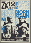 485 Aankondiging optreden van Bjorn Again.Australische groep die het werk van ABBA parodeert.Entree: F.12,50 ...