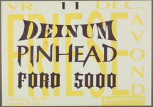 520 Friese avond met optredens van de bands Deinum, Pinhead en Ford 5000.Entree: F.10,-Aantal bezoekers: 77, 1992-12-11