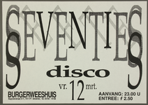 561 Seventees disco.Entree: F.2,50., 1993-03-12