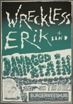 578 Aankondiging optreden van Wreckless Eric & band (Engeland). Muziekstijl: Rock and roll, new wave, punk rock.Entree ...
