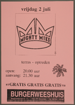 585 Mighty Mike - terrasoptreden.Entree: gratis., 1993-07-02
