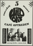 617 Aankondiging café optreden van de band Wild Oat.Entree: F.3,50.Aantal bezoekers: 53, 1994-03-05