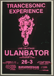 621 Aankondiging optreden van de Franse band Ulanbator.Muziekstijl: experimentele rock.Entree: F.12,50 (vvk 10,-)., ...