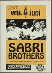 633 Aankondiging optreden van de Sabri Brothers uit India.Entree: F.15,- (vvk. 12,50)., 1994-06-04