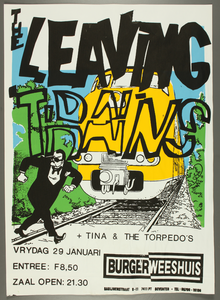 648 Aankondiging optreden van de Amerikaanse indie rockband The Leaving Trains, met in het voorprogramma Tina & the ...