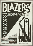 653 Blazers Zesdaagse met optredens in OJC, Horeca, Bouwkunde, Muziekschool en Burgerweeshuis. Op 26-2 eeen optreden ...