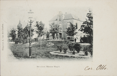 50790 Geertruidengasthuis vanaf de Binnensingel. Gebouwd 1884-1885 (arch. W.C. Metzelaar, voltooid door J.A. Mulock ...
