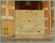 1159 Lebuinuskerk, muurtje om koor., 1970-01-01