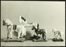 202 Paarden op rollers. Collectie Speelgoedefabriek., 1972-01-01