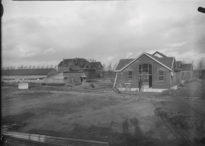 753 Gasfabriek in aanbouw. Algemeen overzicht., 1909-10-01