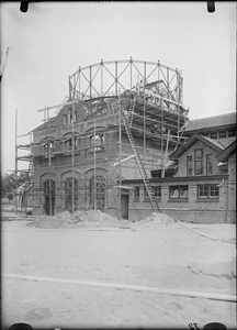 765 Gasfabriek in aanbouw., 1909-10-01