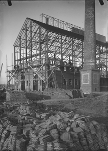 785 Gasfabriek in aanbouw, 1909-01-01