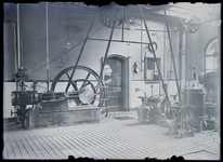 18 Gasfabriek Raambleek: interieur machinekamer, 1909-01-01