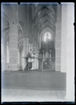 41 Stadsgezichten: interieur Bergkerk preekstoel, 1920-06-20