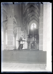 47 Stadsgezichten: interieur Bergkerk met preekstoel, 1920-06-20
