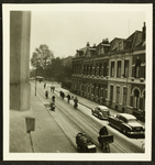 541 Sneeuw in de Gibsonstraat. Verkeer., 1957-05-05