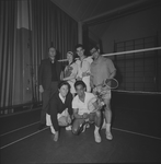 3849 Badminton. Teamfoto van De Plafond Meppers., 1960-01-01