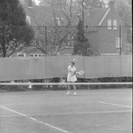 3865 Demonstratie tennis op het tennispark van DLTC aan de Hoge Hondstraat., 1960-01-01