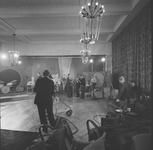 3895 TV-opnames voor een muziekprogramma in de foyer van de Deventer Schouwburg., 1960-01-01