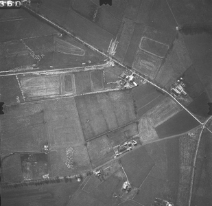 113 -LF Colmschate. rechtsonder: Vijfhoeksweg; onder: Maatmansweg; van linksboven naar rechts: Gooikersdijk., 1971-03-29