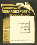 158 Cartonexport (Boardexport) N.V. Delfzijl (Holland) With Compliments and best Wishes for a Happy and Prosperous New ...