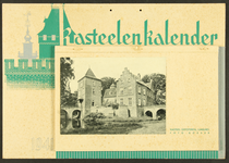 163 Kasteelenkalender 1941Kalender met foto's van Jaap Doeser, met op het omslag een foto van Kasteel Geysteren in ...
