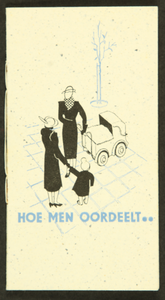 22 Hoe men oordeelt...Brochure Hoe men oordeelt... over kinderkleding van Textielfabriek Delana, Dedemsvaart, proefdruk 1936