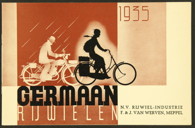 28 Germaan Rijwielen 1935Prijscourant 1935 Germaan Rijwielen, N.V. Rijwiel-Industrie F.&J. Van Werven, Meppel.