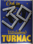 315 Affiche van Turmac Sigarettenfabriek, 1938-01-01